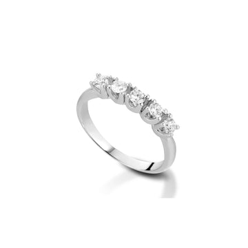 Anello PG Gioielli Anelli Verette 5 Pietre da donna ANV065P020-1