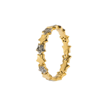 Anello Rue Des Mille Stardust da donna ANZ-006-STE-AU-1