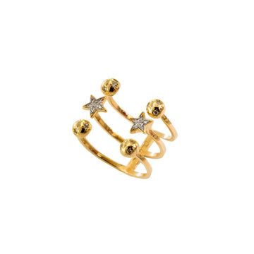 Anello Rue Des Mille Starball da donna ANZ-012-M2-AU-1