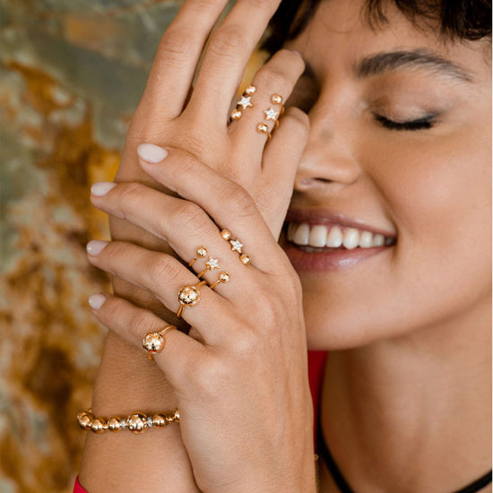 Anello Rue Des Mille Starball da donna ANZ-012-M2-AU-2