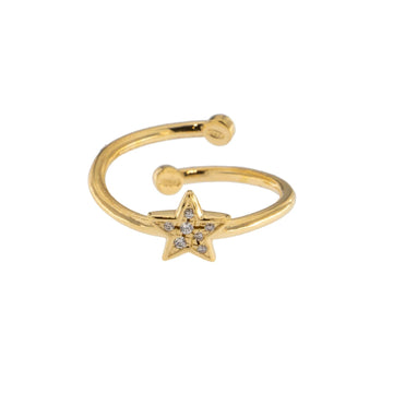 Anello Rue Des Mille Stardust da donna ANZ-022-STE-AU-1