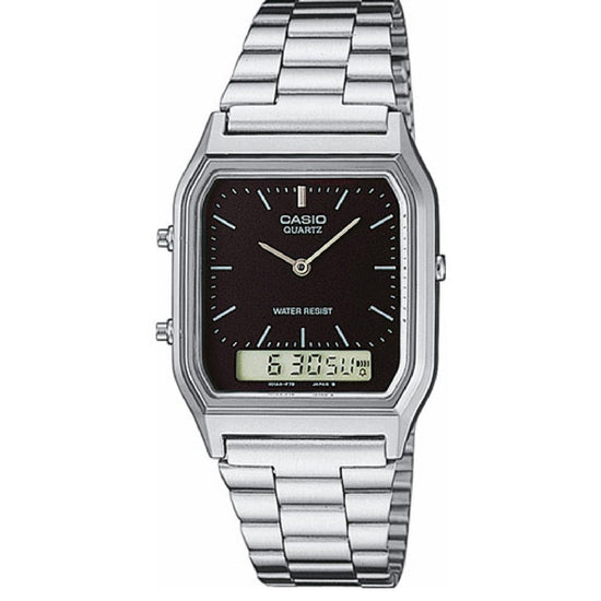 Orologio digitale e analogico Casio Vintage unisex AQ-230A-1DMQYES-1