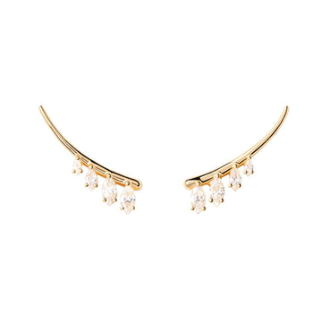 Orecchini PDPAOLA Essential Aqua Gold da donna AR01-879-U-1