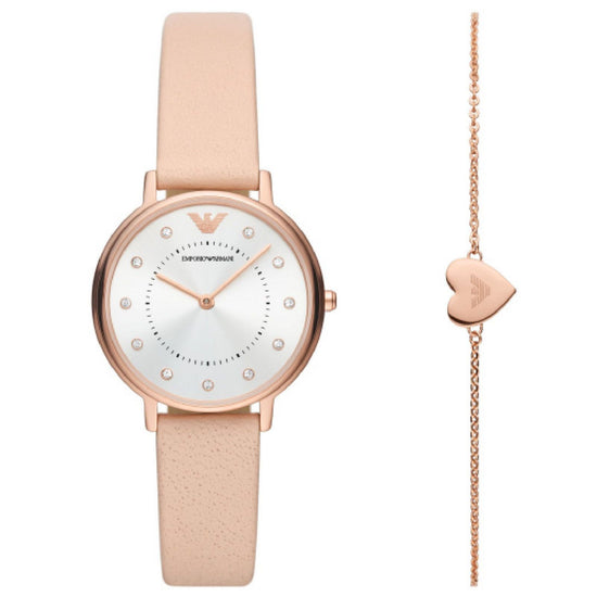 Cofanetto orologio solo tempo Emporio Armani da donna AR80058-1