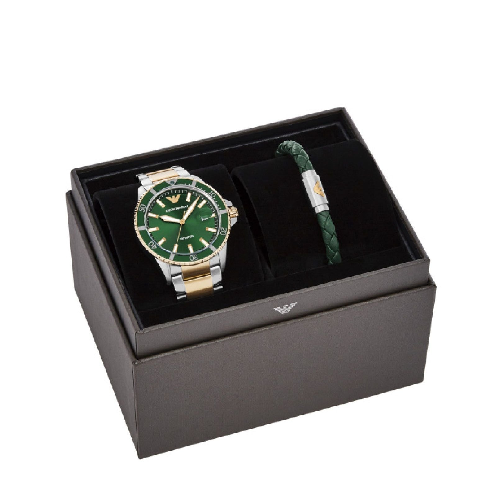 Cofanetto orologio solo tempo Emporio Armani da uomo AR80063SET-5