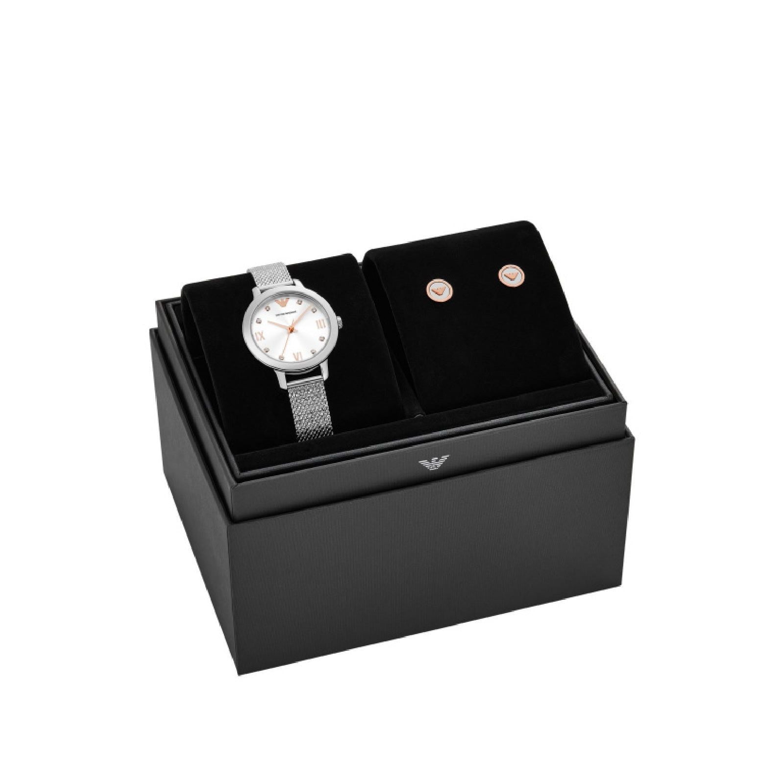 Cofanetto orologio solo tempo Emporio Armani da donna AR80065SET-4