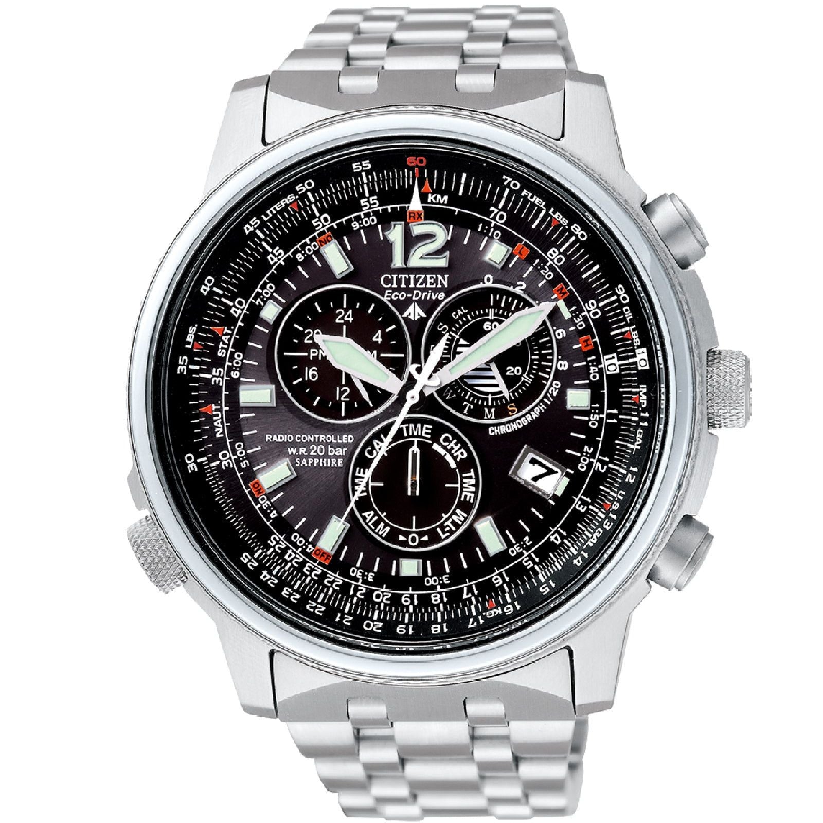 Orologio crono Citizen Radiocontrollato da uomo AS4020-52E-1
