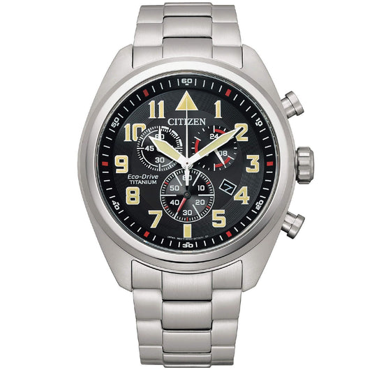 Orologio cronografo Citizen Super Titanium da uomo AT2480-81E-1