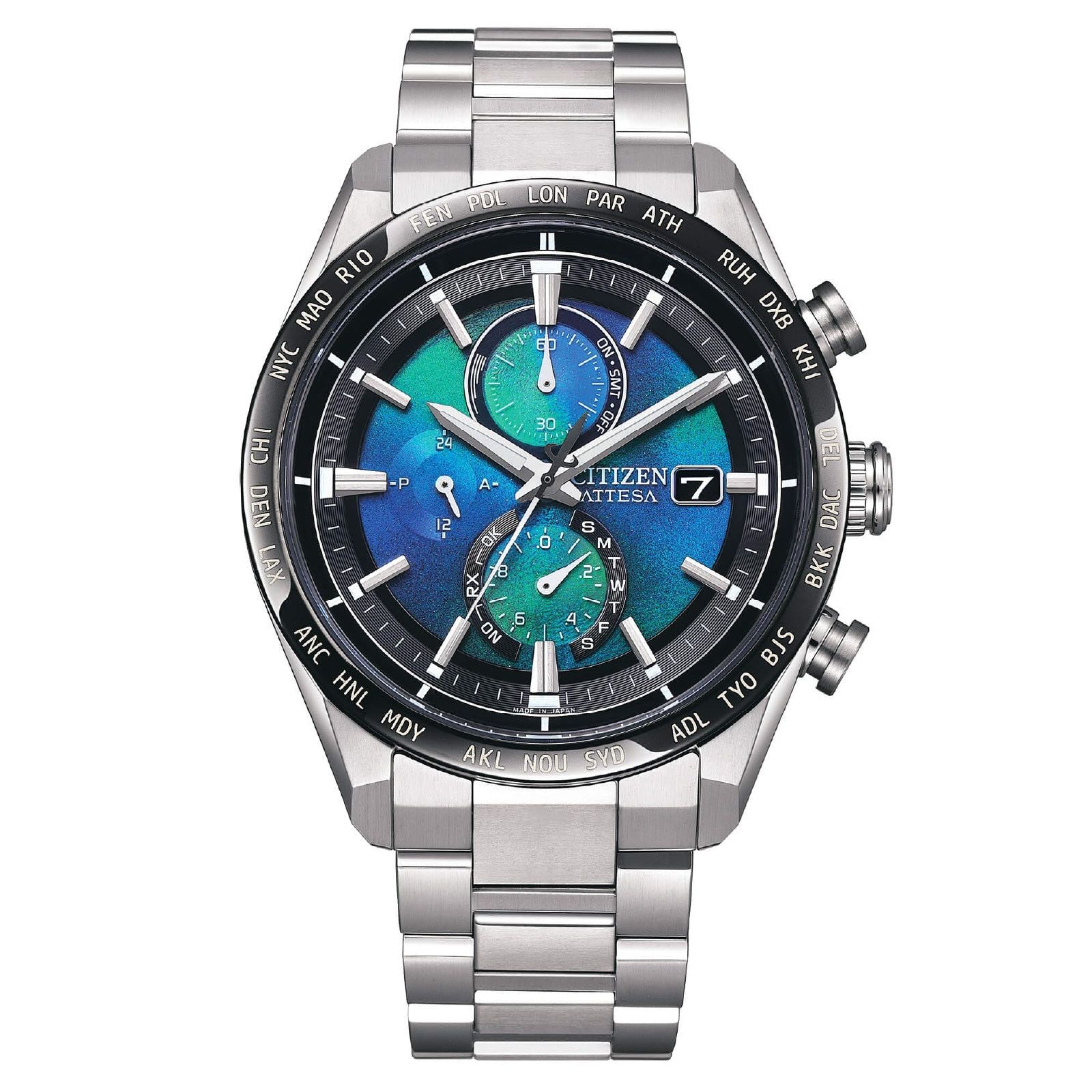 Orologio cronografo Citizen Radiocontrollato H804 da uomo AT8188-64L-1