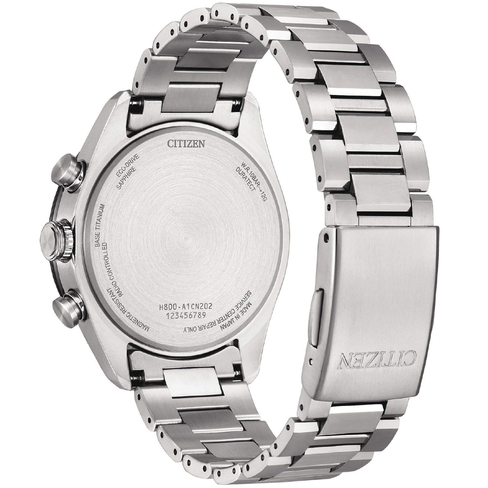 Orologio cronografo Citizen Radiocontrollato H804 da uomo AT8188-64L-2