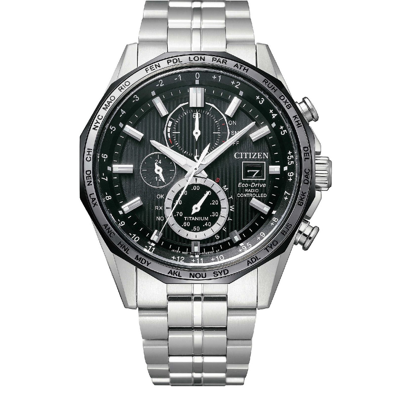 Orologio crono Citizen Radiocontrollato da uomo AT8218-81E-1