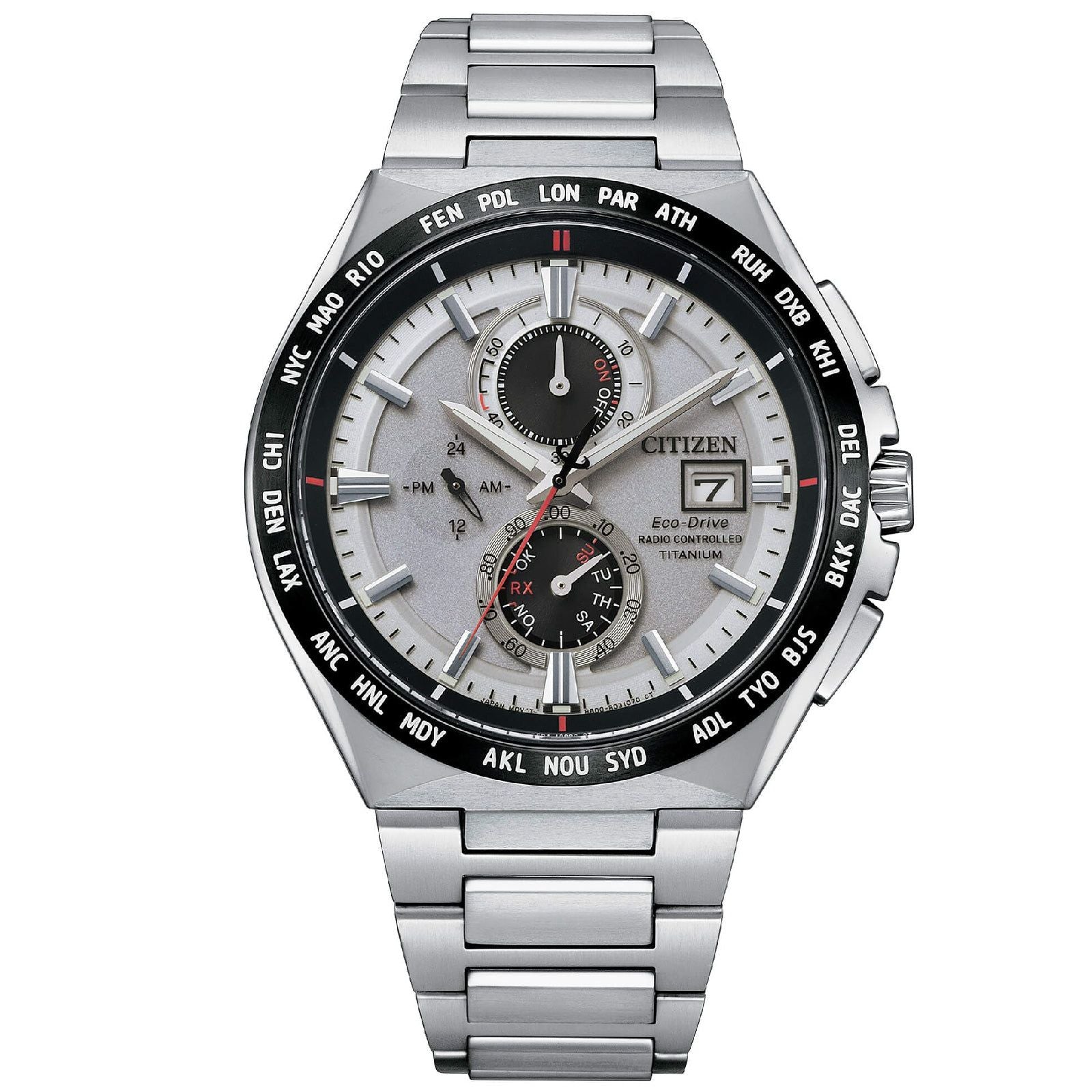 Orologi cronografo Citizen Super Titanium da uomo AT8234-85A-1