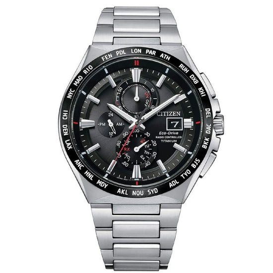 Orologio cronografo Citizen Super Titanium da uomo AT8234-85E-1