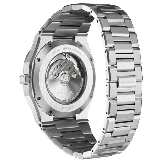Orologio automatico D1 Milano New Automatic da uomo in acciaio ATBJ11-2