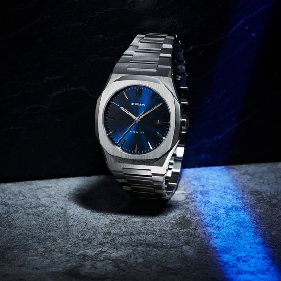 Orologio automatico D1 Milano New Automatic da uomo in acciaio ATBJ11-4