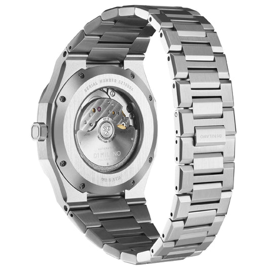 Orologio automatico D1 Milano New Automatic da uomo in acciaio ATBJ12-2