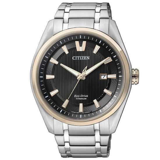 Orologio solo tempo Citizen Super Titanium da uomo AW1244-56E-1
