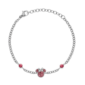Bracciale Disney Preziosi Mickey and Minnie da bambina B600589RPL-B-CS-1