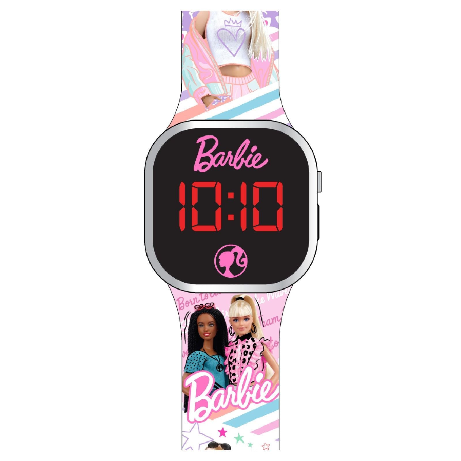 Orologio digitale Disney Barbie LED da bambina BAB4070-1