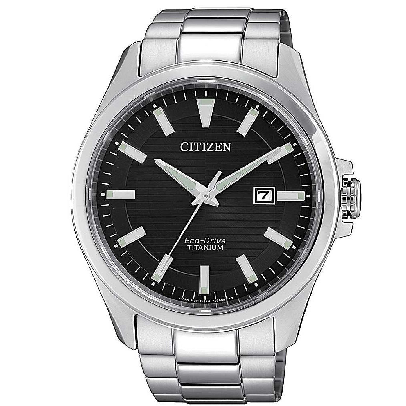 Orologio solo tempo Citizen Super Titanium da uomo BM7470-84E-1