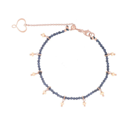 Bracciale Maman et Sophie Zaffiro e Perla da donna BPISF2ZAPE-1