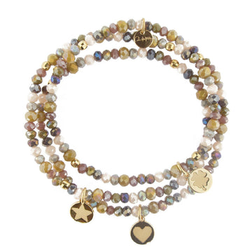 Bracciale Rue Des Mille Gipsy Chic Tierra da donna BR-GIP-PCOL-MULTW-AU-1