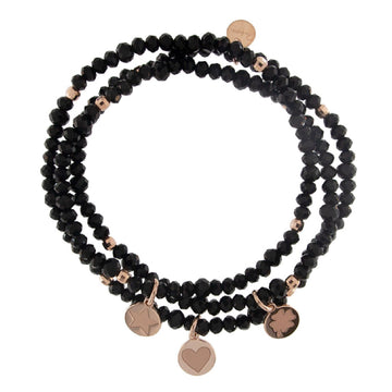 Bracciale Rue Des Mille Gipsy Chic Tierra da donna BR-GIP-PCOL-NERO-1