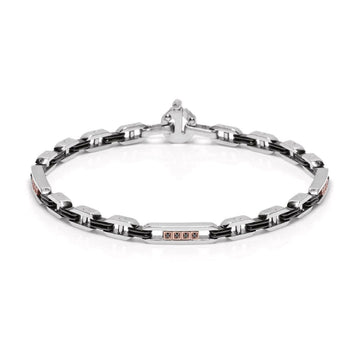 Bracciale Barakà Skipper da uomo BR221611ROCN210006-1
