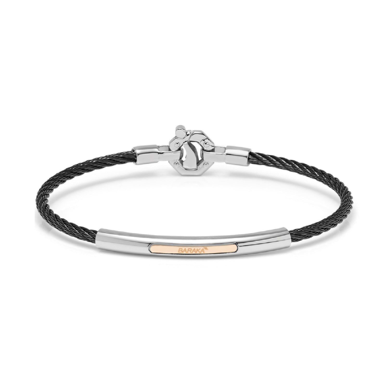 Bracciale Barakà 316L da uomo BR312111ROAC200002-1