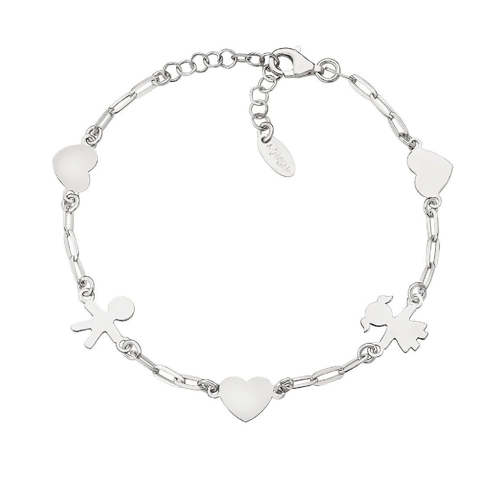 Bracciale Amen Bobolini da donna BRCACUBIMIB-1