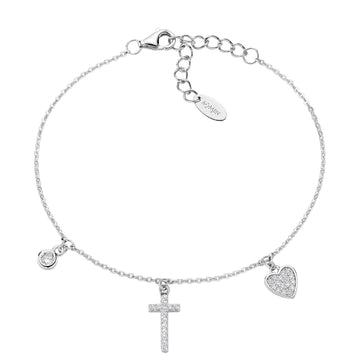 Bracciale Amen Prega Ama da donna BRCRCUBBZ-1