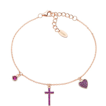 Bracciale Amen Prega Ama da donna BRCRCURRZ-1