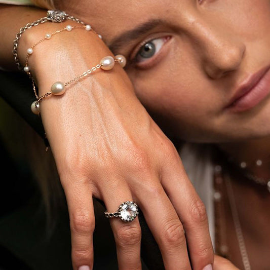 Bracciale Maman et Sophie Perla di Labuan da donna BRLABOV-2
