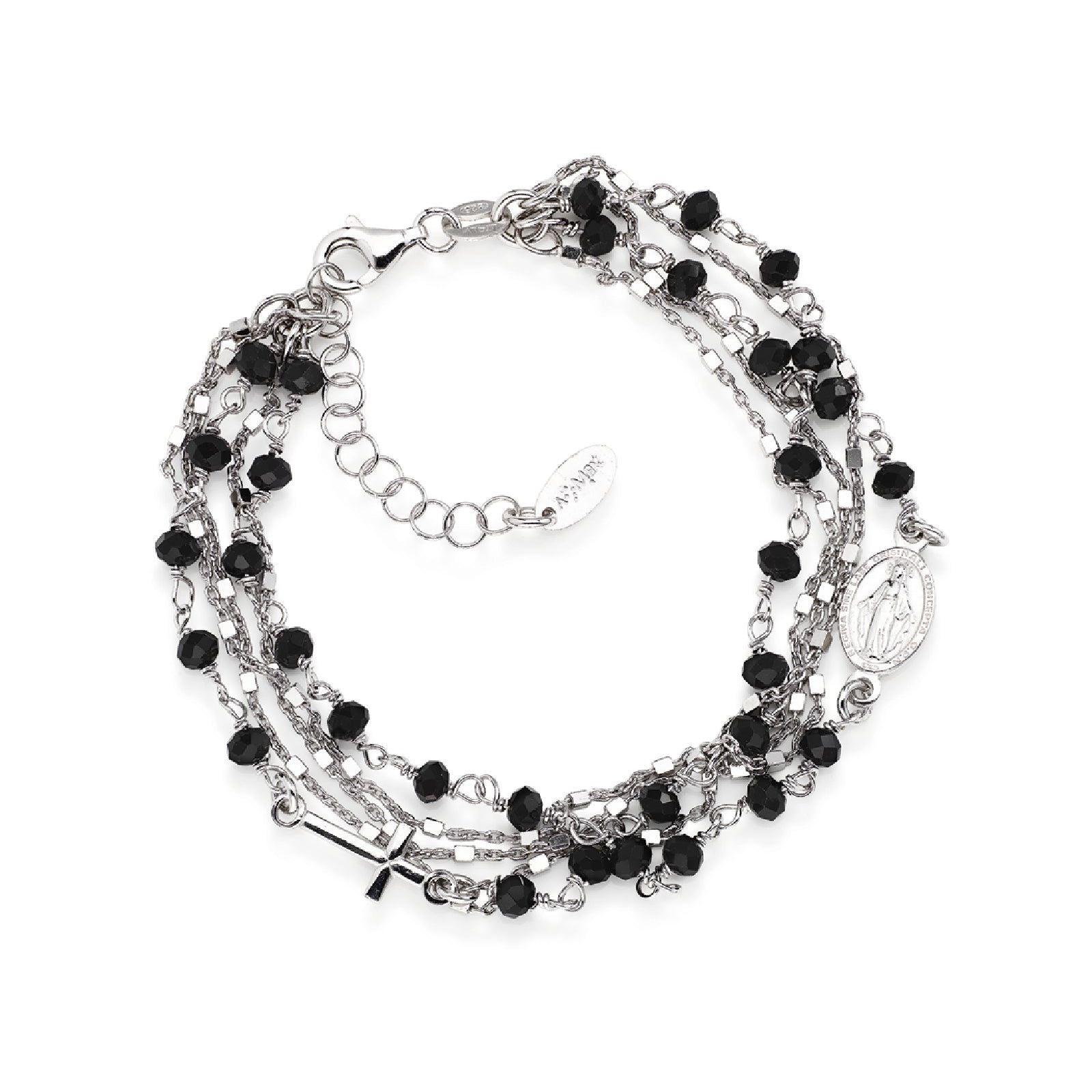 Bracciale Amen Rosari da donna BRMF-1