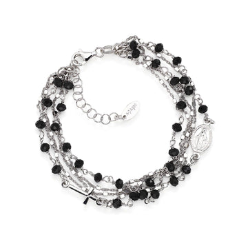 Bracciale Amen Rosari da donna BRMF-1