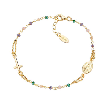 Bracciale Amen Rosari unisex BRO10GTOVE3-1