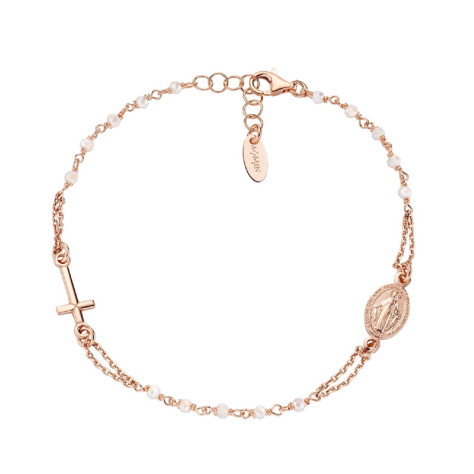 Bracciale Amen Rosari unisex BRO10RBI3-1