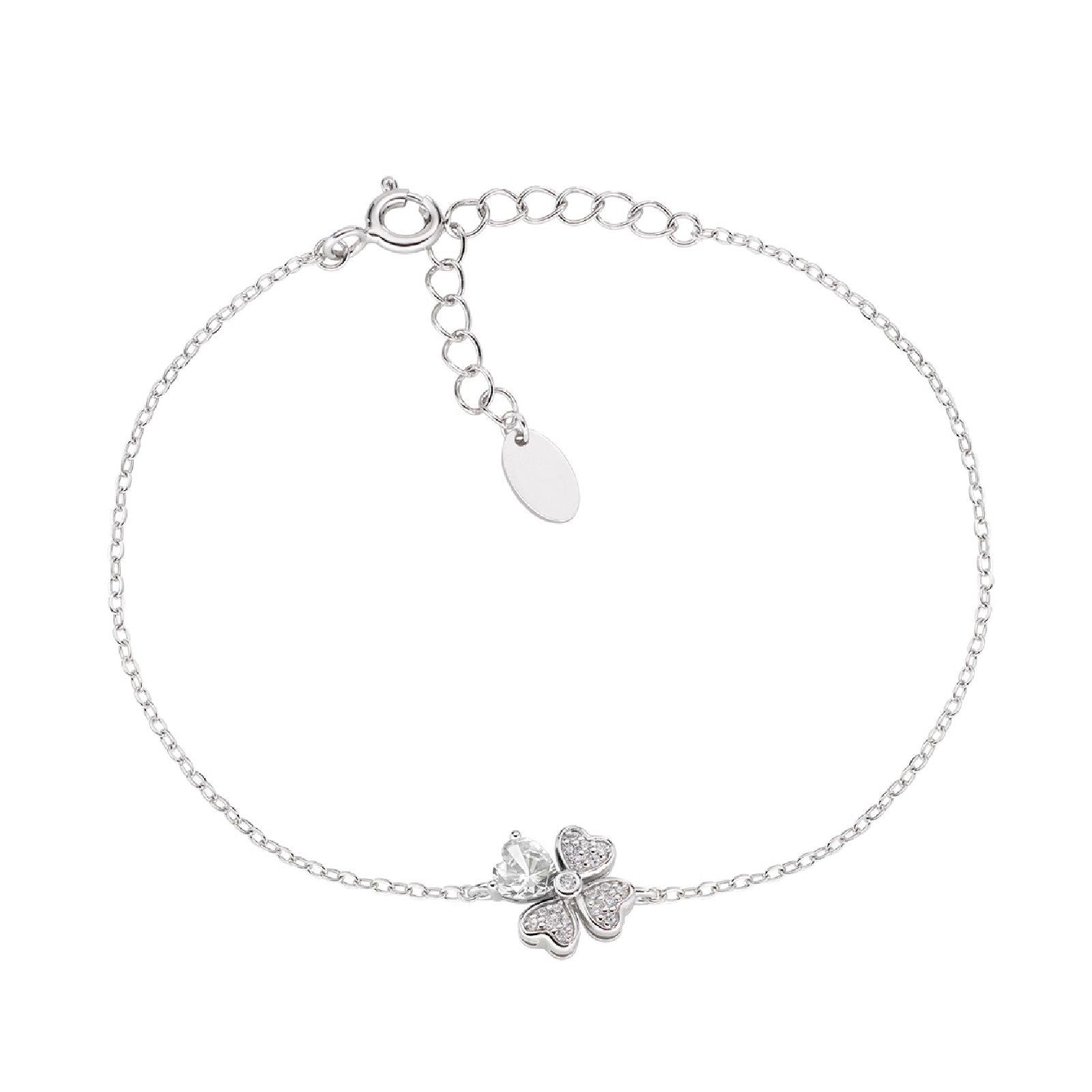 Bracciale Amen Quadricuore da donna BRQUBB-1