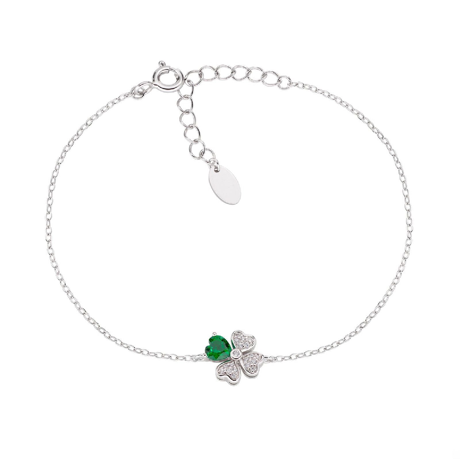 Bracciale Amen Quadricuore da donna BRQUBV-1