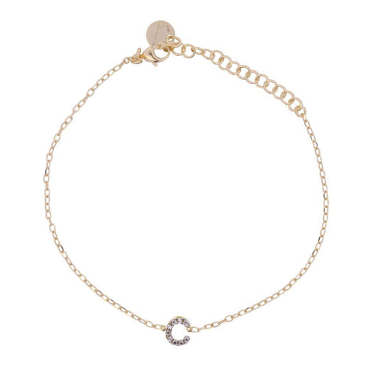Bracciale Rue Des Mille Stardust Classic da donna BRZ-011-INIZ-AU-C-1