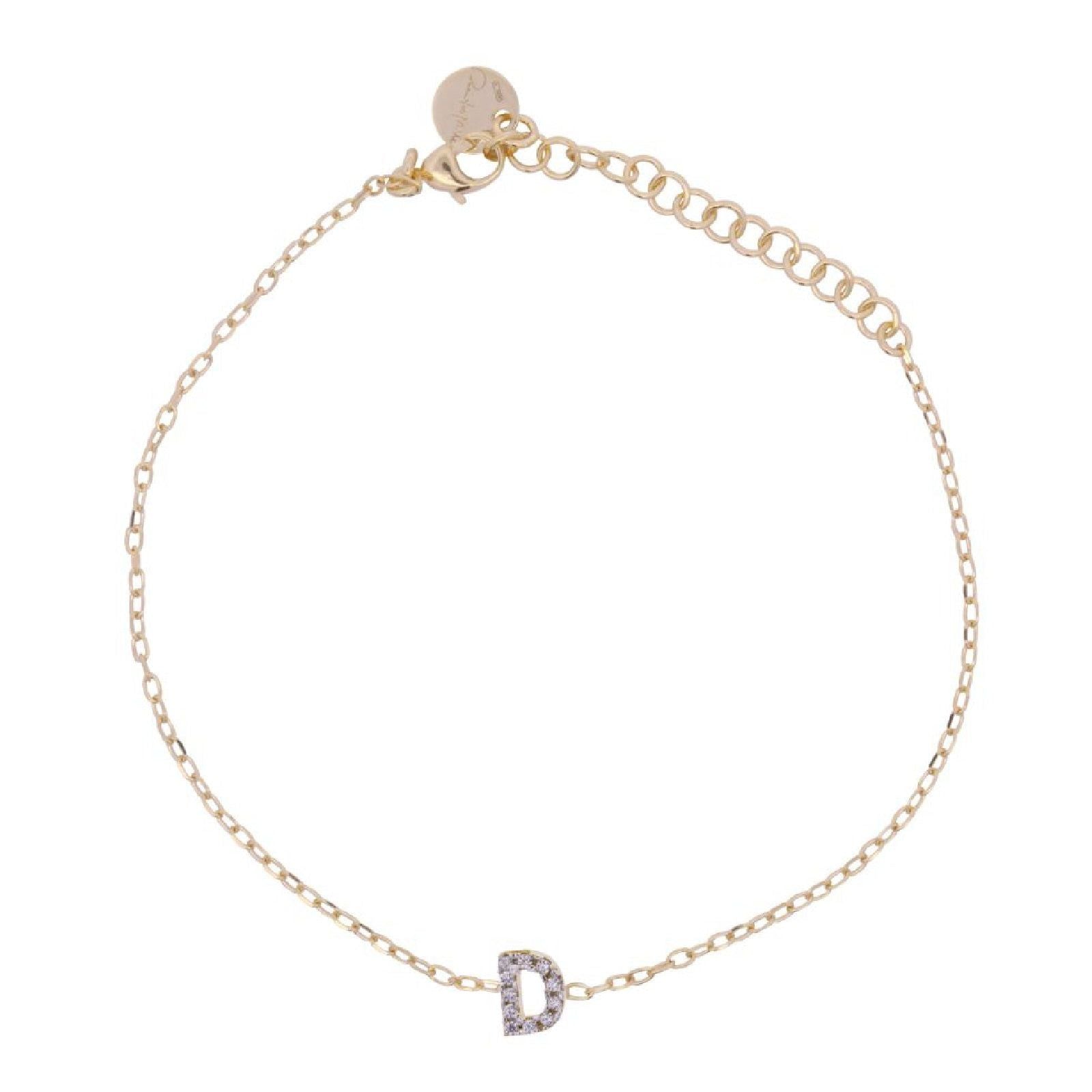 Bracciale Rue Des Mille Stardust Classic da donna BRZ-011-INIZ-AU-D-1