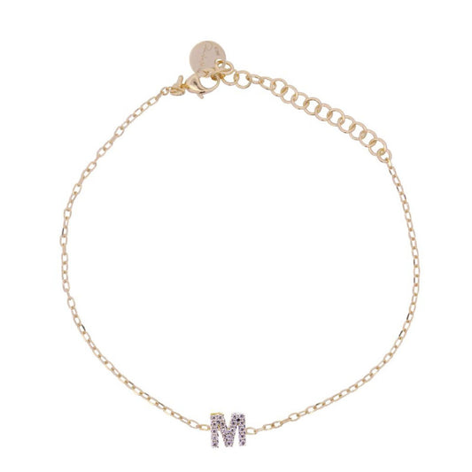 Bracciale Rue Des Mille Stardust Classic da donna BRZ-011-INIZ-AU-M-1