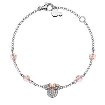 Bracciale Disney Preziosi Mickey Mouse da bambina BS00010TZWL-55-CS-1