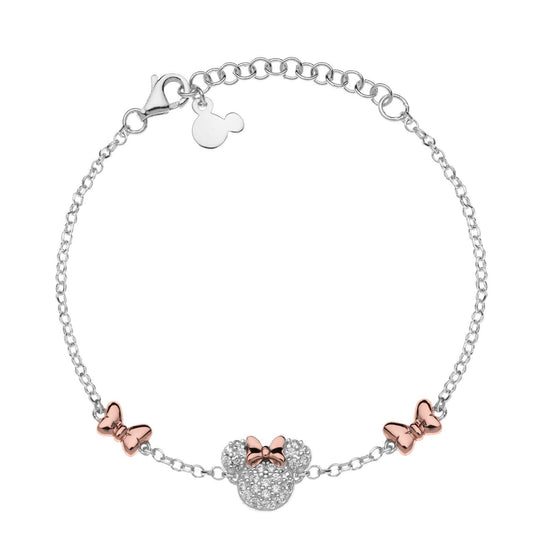 Bracciale Disney Mickey Mouse da bambina BS00041TZWL-55-CS-1