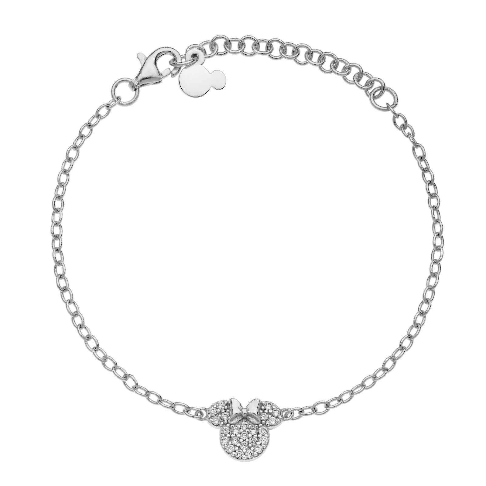 Bracciale Disney Preziosi Mickey Mouse da donna e da bambina BS00047SZWL-55-CS-1