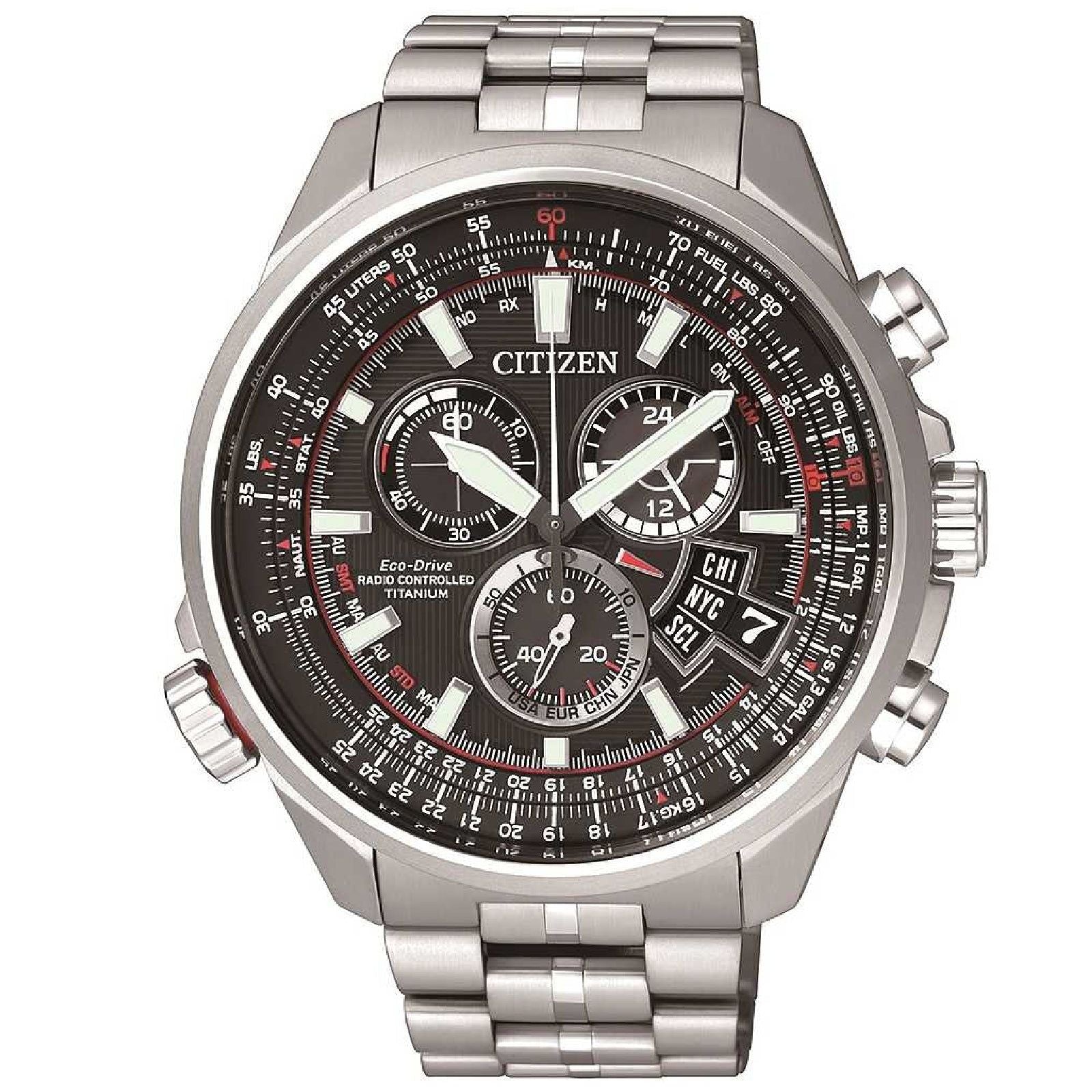 Orologio crono Citizen Radiocontrollato da uomo BY0120-54E-1