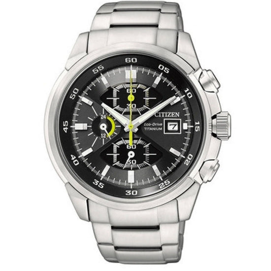 Orologio crono Citizen Super Titanium da uomo CA0131-55E-1