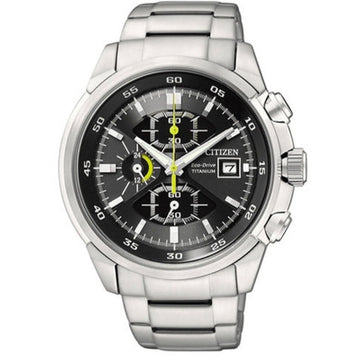 Orologio crono Citizen Super Titanium da uomo CA0131-55E-1