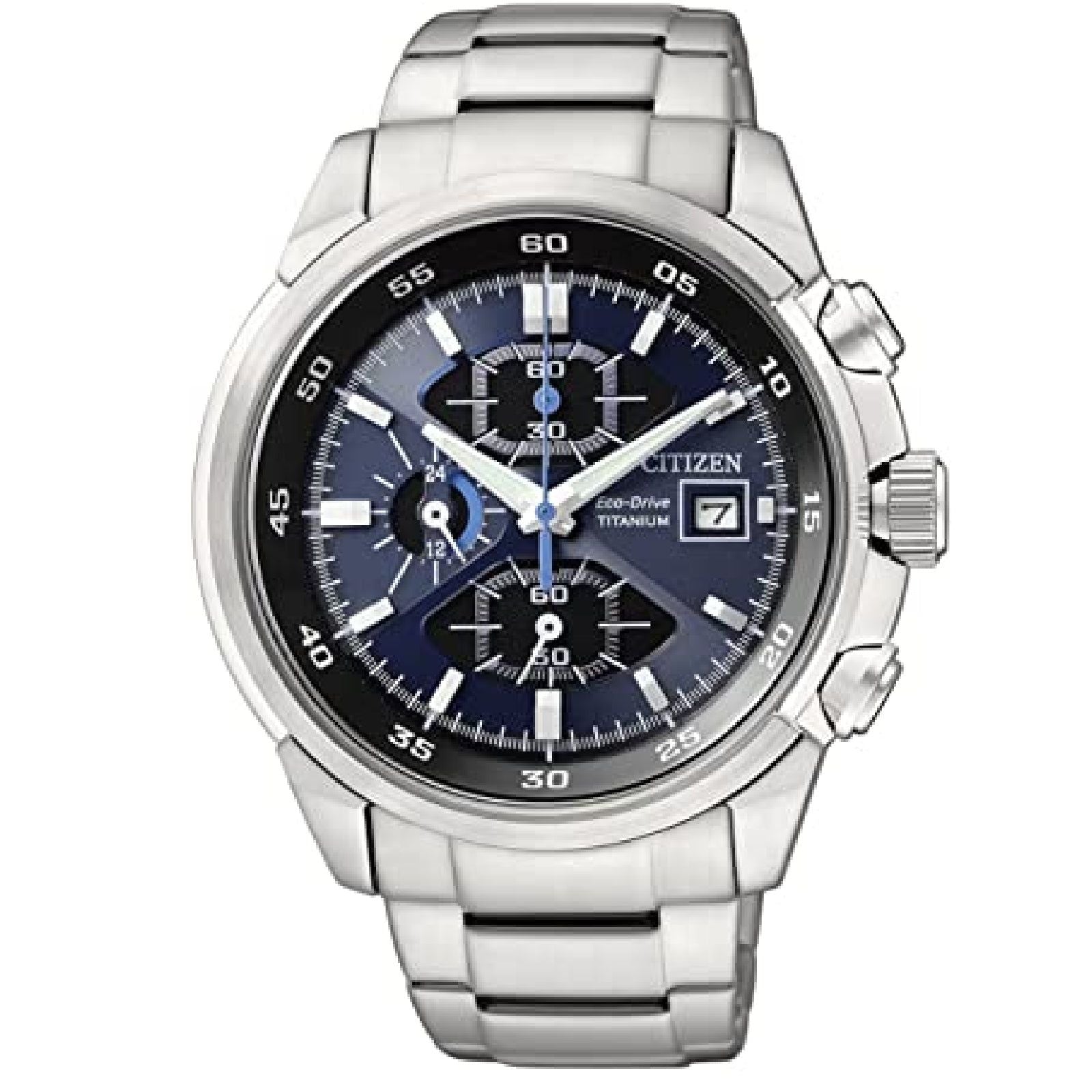 Orologio crono Citizen Super Titanium da uomo CA0131-55L-1