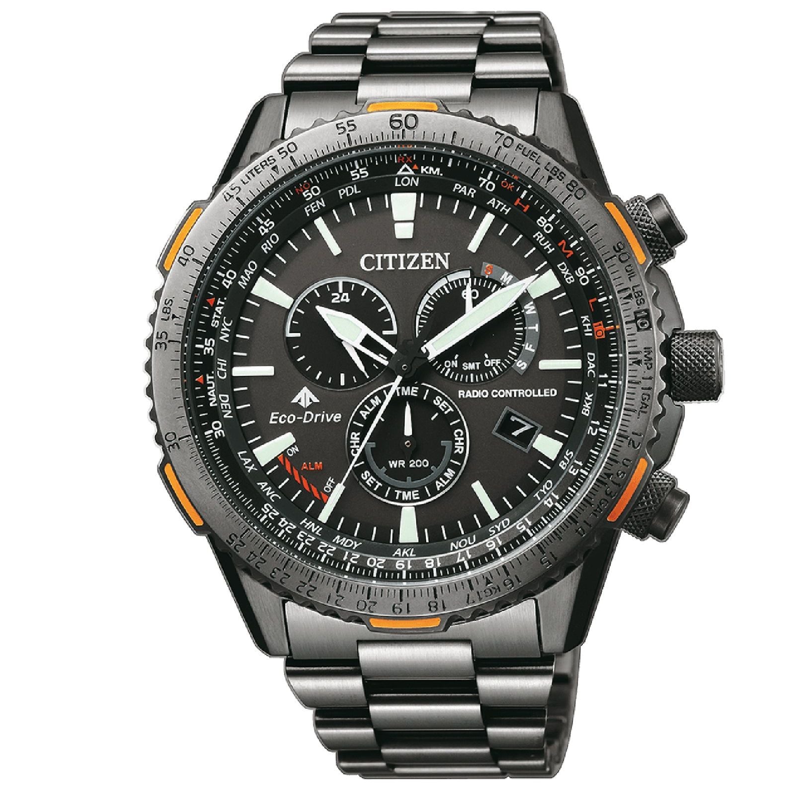 Orologio crono Citizen Radiocontrollato da uomo CB5007-51H-1